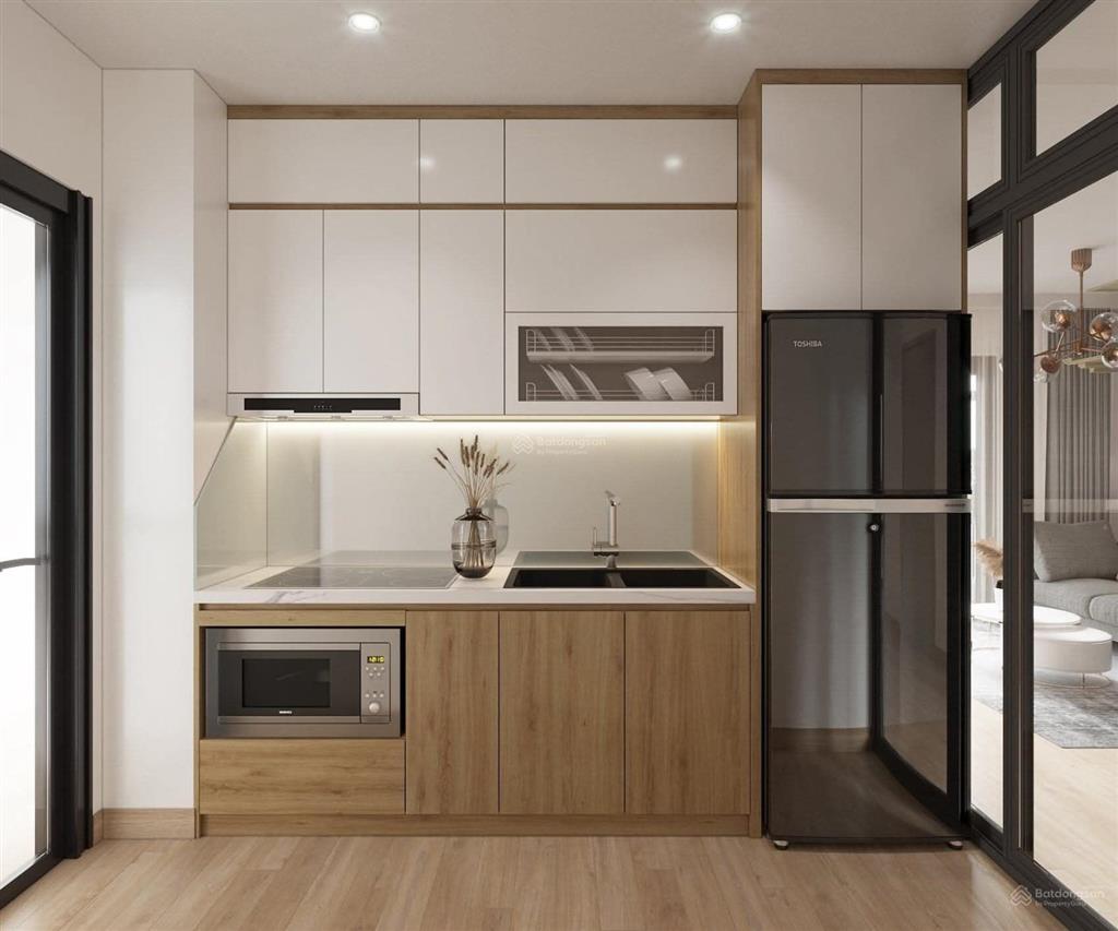 Cho thuê chung cư tầng 16, 2 ngủ, 1 nhà vệ sinh, full đồ tại 120 định công