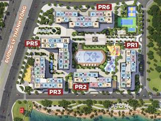 Bán gấp studio toà pr6 giá 1,850 tỷ, sẵn hđmb, view thoáng, pr6 vinhomes ocean park gia lâm