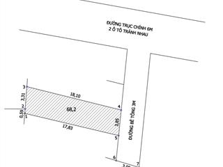 68m song phương  hoài đức đường 3m oto 7 chỗ vào đất cách trục oto tránh chỉ 30m