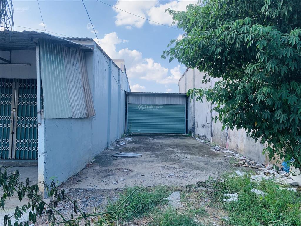 Đất thổ cư 160m2 củ chi có sẵn 125m2 thổ và nhà kho mặt tiền đẹp