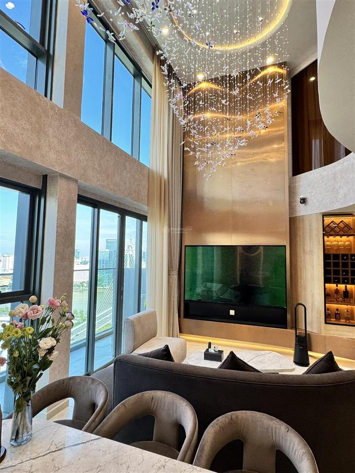 The crest thủ thiêm loft 3pn full nt đẹp view landmark cho thuê   0363 810 ***