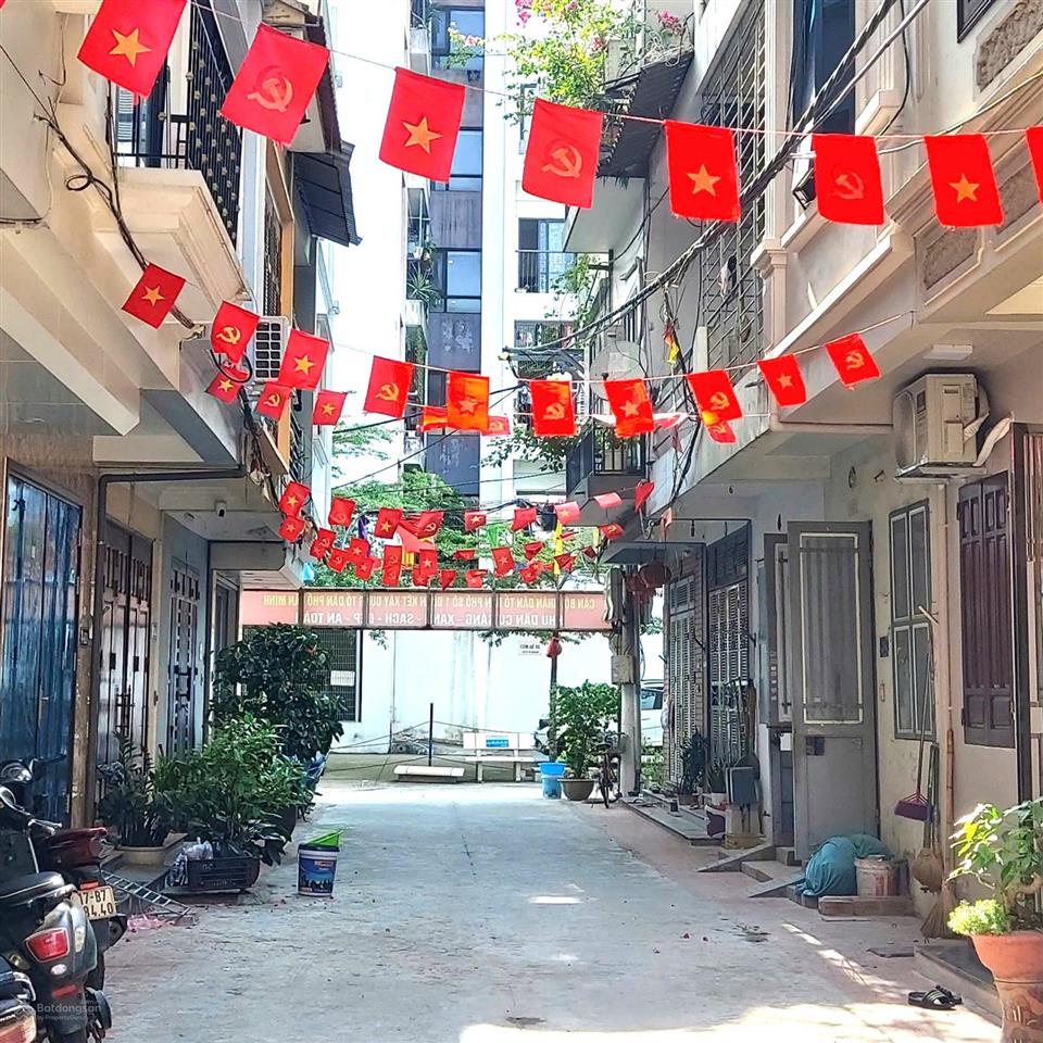 6,8 tỷ có nhà 5 tầng lai xá, dòng tiền 25tr/tháng, ngõ thông ô tô, gần ga nhổn