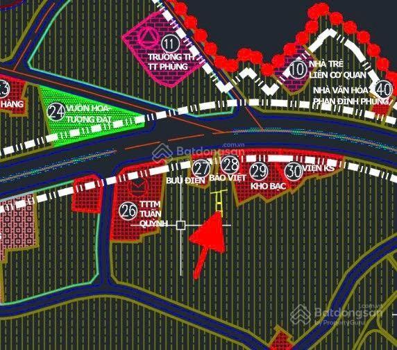 Chính chủ gửi bán đất 100m2 trung tâm thị trấn phùng đan phượng, hà nội