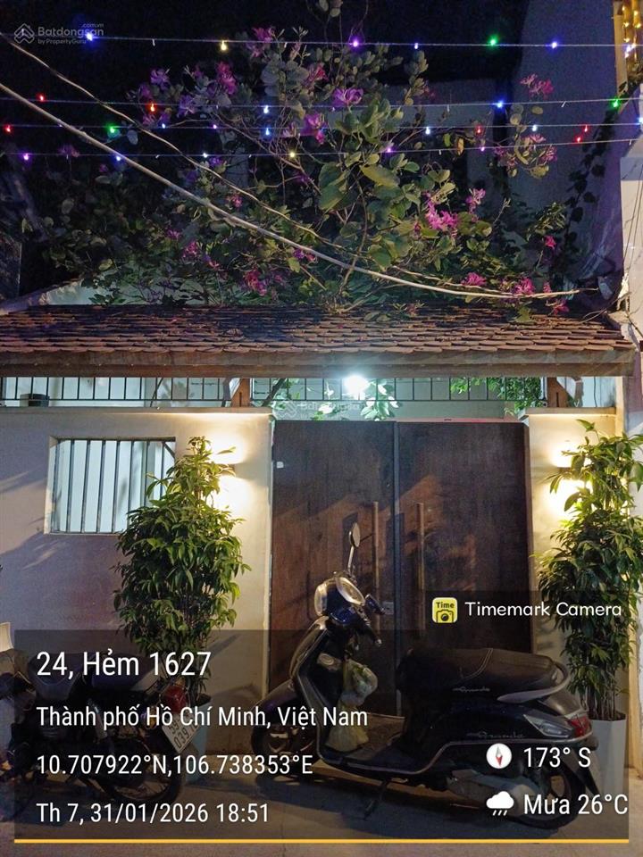 Chính chủ cho thuê nhà nguyên căn mặt tiền hẻm xe hơi  thông hẻm 1627 htp, q.7