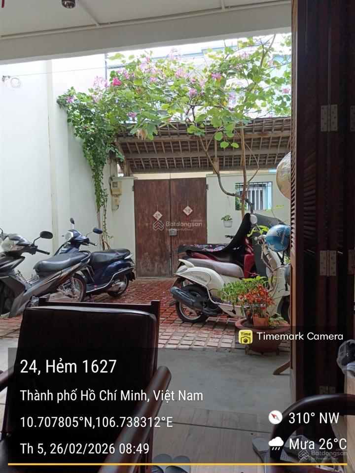 Chính chủ cho thuê nhà nguyên căn mặt tiền hẻm xe hơi  thông hẻm 1627 htp, q.7