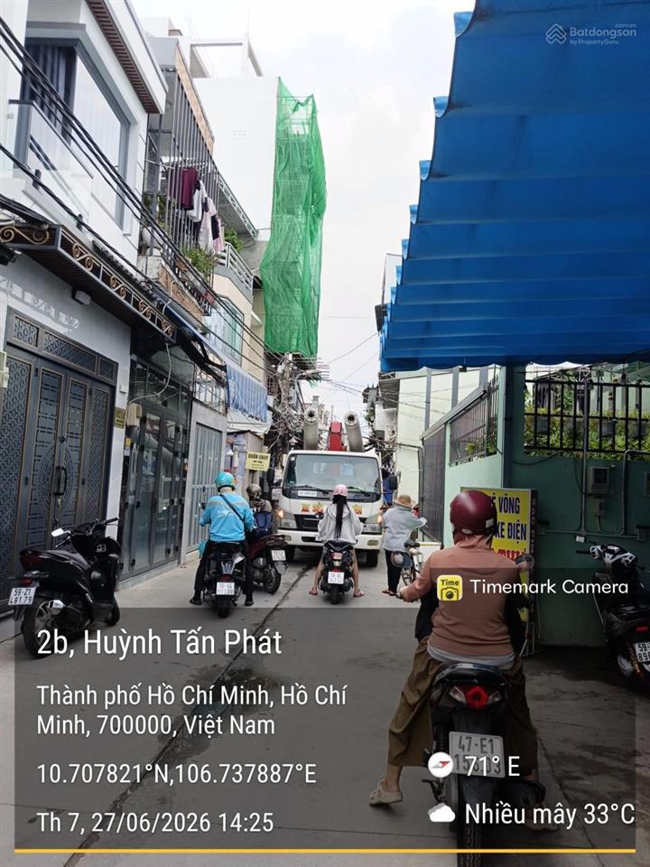 Chính chủ cho thuê nhà nguyên căn mặt tiền hẻm xe hơi  thông hẻm 1627 htp, q.7
