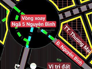 Đất kdc hoàng hoa  cách nguyễn bình 30m  vị trí quy hoạch tiềm năng