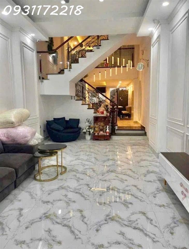 Bán nhà 5 tầng hẻm xe hơi Âu Dương Lân, ngang 4m, Tặng Nội Thất, Hiếm- 0931172218
