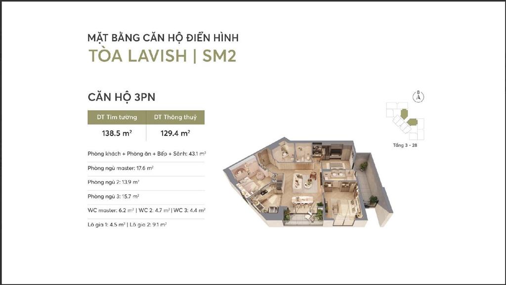 Chiết khấu khủng chỉ 68tr/m2 cho 1 căn 2pn dt 88,5m2 chung cư cao cấp greenera 486 ngọc hồi