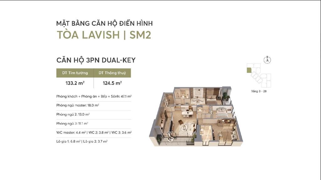 Chiết khấu khủng chỉ 68tr/m2 cho 1 căn 2pn dt 88,5m2 chung cư cao cấp greenera 486 ngọc hồi