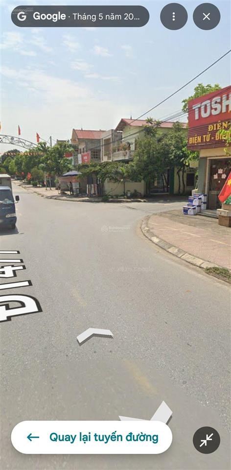 Chính chủ cần bán lô đất đẹp xuất sắc tại phố thống nhất đường 477 thị trấn me (gia viễn) ảnh thật