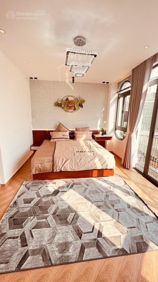 Hơn 6 tỷ  nhà phan văn trị 5 tầng, dt 50m2, khu phân lô, hẻm lớn trải nhựa, nội thất nhập
