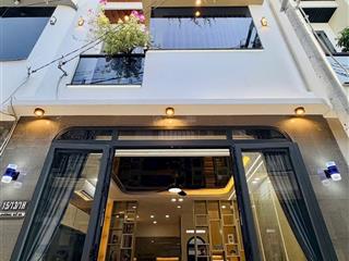Gò vấp  hẻm thông  ngang 4.4m  3 tầng  nội thất hiện đại  nhỉnh 5 tỷ
