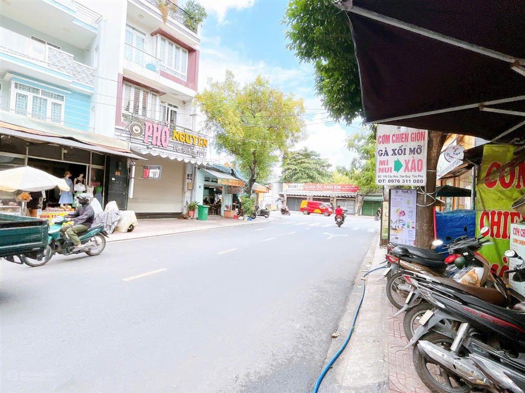 Mặt tiền 16m nút giao gò dầu  cầu xéo, đúc 3.5 tấm  giá chỉ 12.9 tỷ