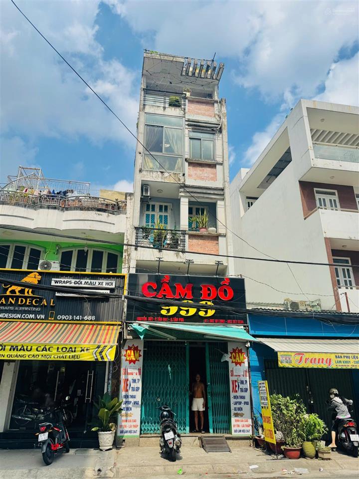 Mặt tiền kinh doanh 16m đường nguyễn súy. đúc trệt, lửng 2 lầu st  giá 10.9 tỷ.