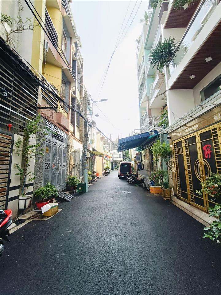Nhà hẻm 6m giáp quận tân bình  đúc 1 lầu  chủ thiện chí bán