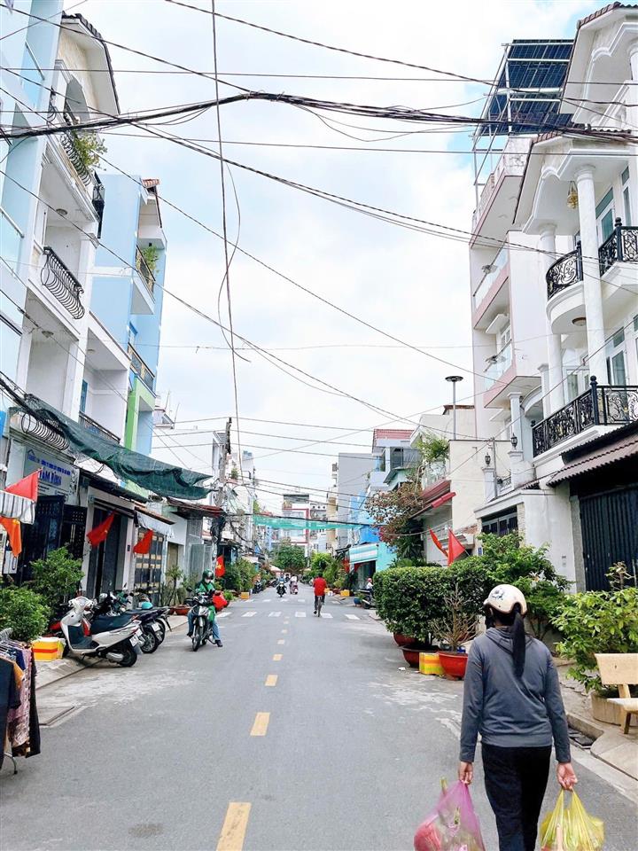 Hẻm 8m thông đường vườn lài (5x13m) 1 lầu. khu vip 196 rất đẹp