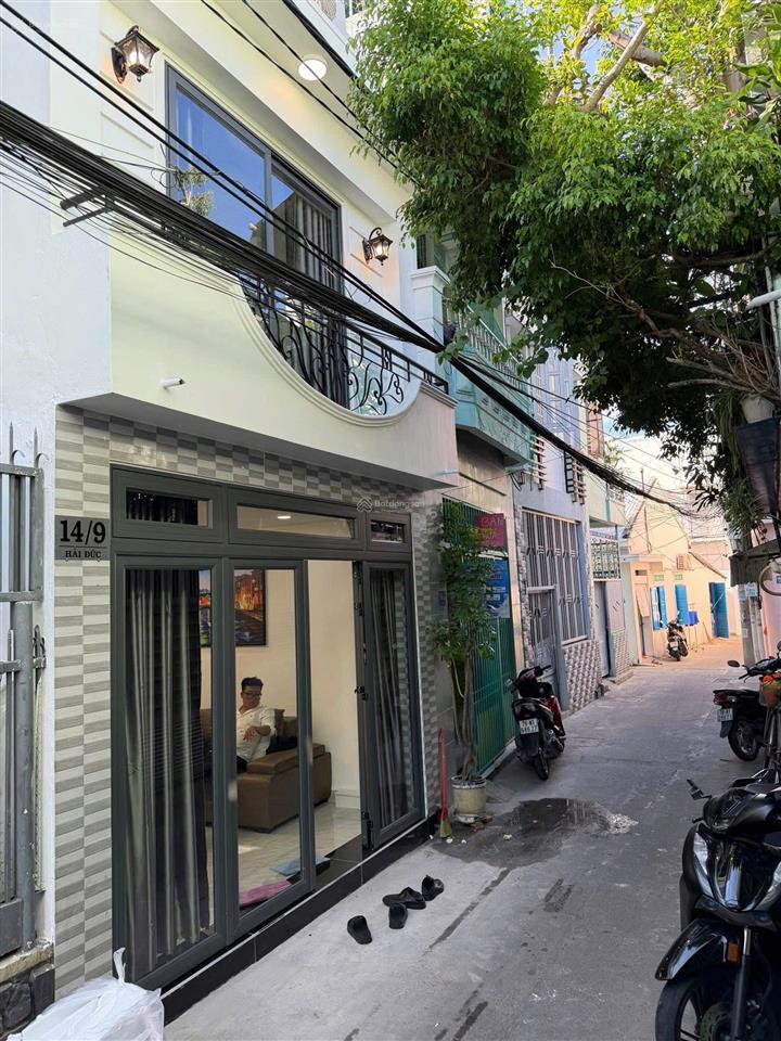 Siêu phẩm đẹp nhà 1 trệt 1 lầu 1 lửng. hẻm hải đức 3m (ô tô nhỏ vào được)
