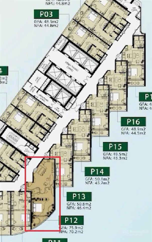 Chủ cần bán nhanh căn hoa hậu trực biển 75m2 toà paramount vega city