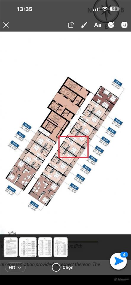 Cần lo công việc bán nhanh căn hộ view biển toà s2 giá hời dưới vốn chỉ 1tỷ900