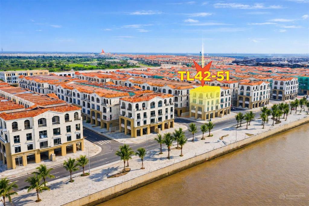 Biệt thự tứ lập mặt sông cấm hàng hiếm mặt tiền 17m