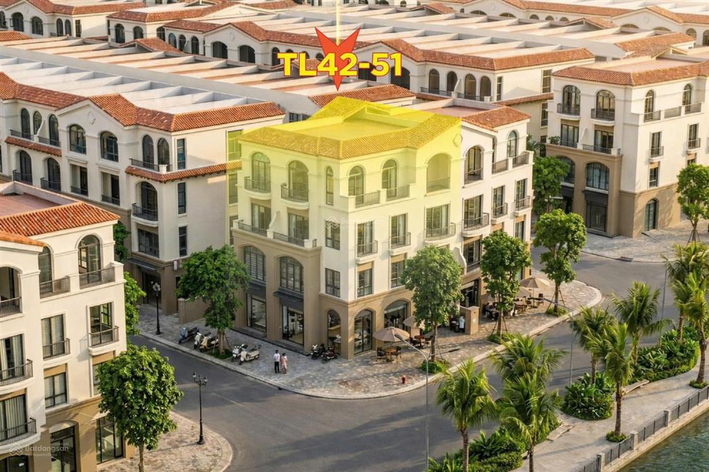 Biệt thự tứ lập mặt sông cấm hàng hiếm mặt tiền 17m
