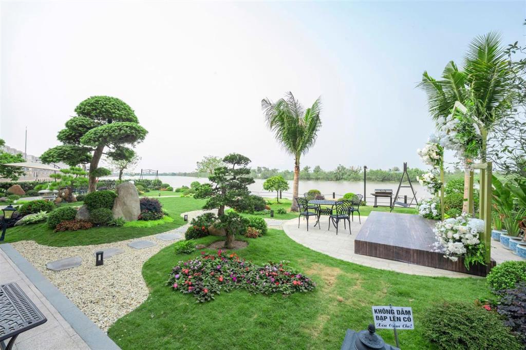 10.3 tỷ có ngay nhà và đất 200m2 tại vinhomes vũ yên sân vườn view sông tự nhiên