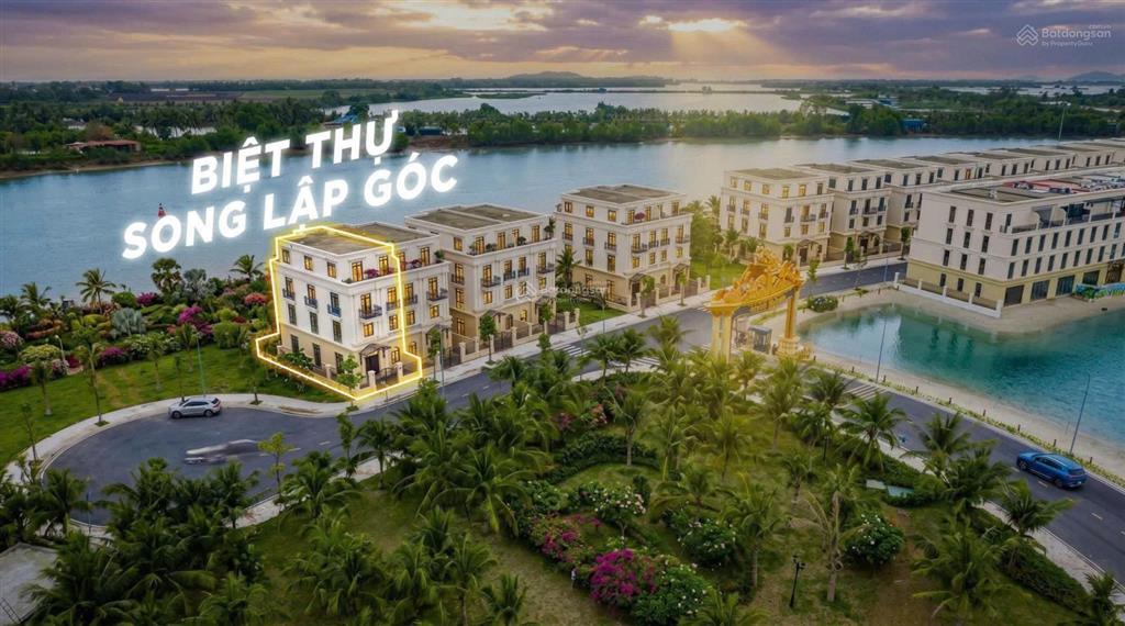 Đv1  01 biệt thự song lập góc đúng 1 căn duy nhất giữa trung tâm đảo vua vũ yên