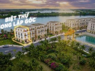 Đv1  01 biệt thự song lập góc đúng 1 căn duy nhất giữa trung tâm đảo vua vũ yên