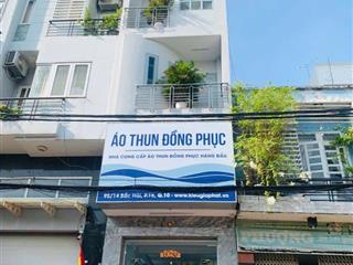 Bán nhà 2 mặt tiền trước sau hẻm 95/14 bắc hải p.15, quận 10