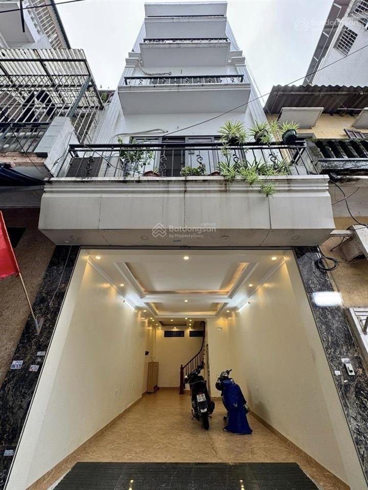 Phân lô hồ đền lừ 45m2, 5 tầng full nội thất, ngõ thông kinh doanh, gara ô tô 7 chỗ