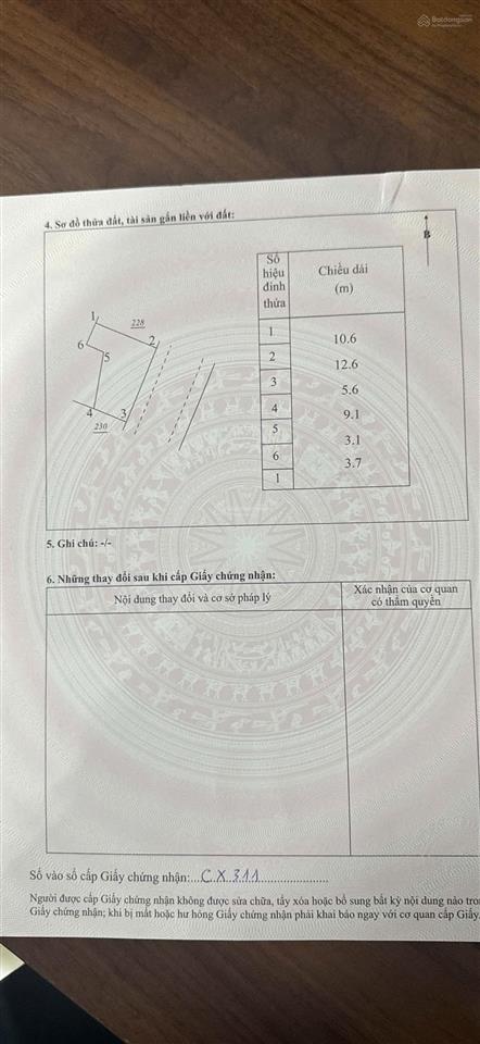 Đất giãn dân sát vin 2,3 tại thôn tăng bảo, tân quang