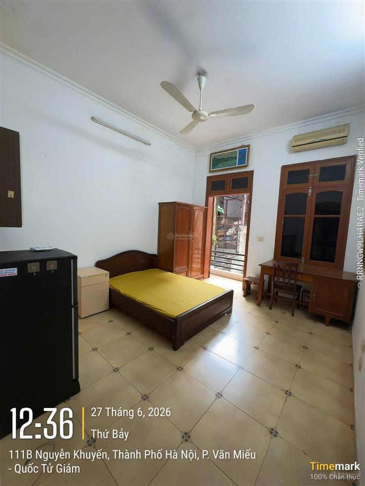 Cho thuê phòng đẹp 4,5tr phố nguyễn khuyến, đống đa đi bộ ra ga hà nội, văn miếu quốc tử giám