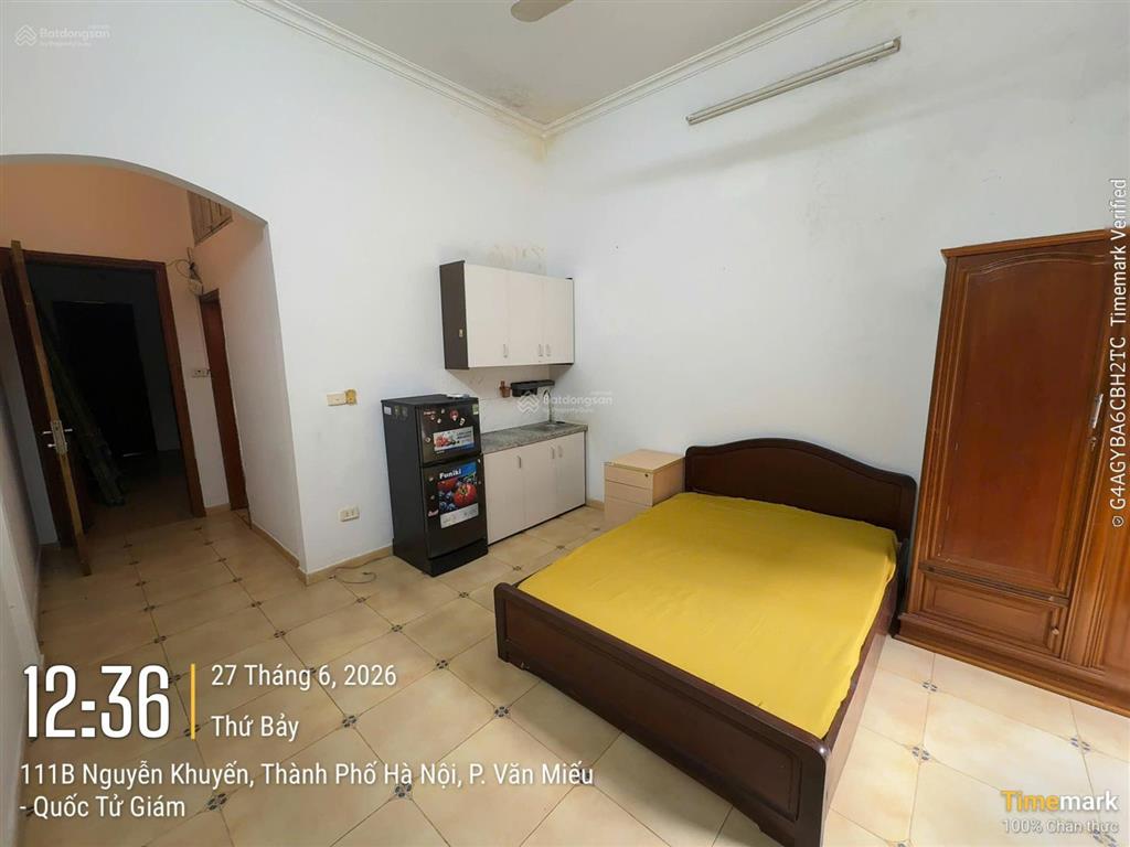 Cho thuê phòng đẹp 4,5tr phố nguyễn khuyến, đống đa đi bộ ra ga hà nội, văn miếu quốc tử giám