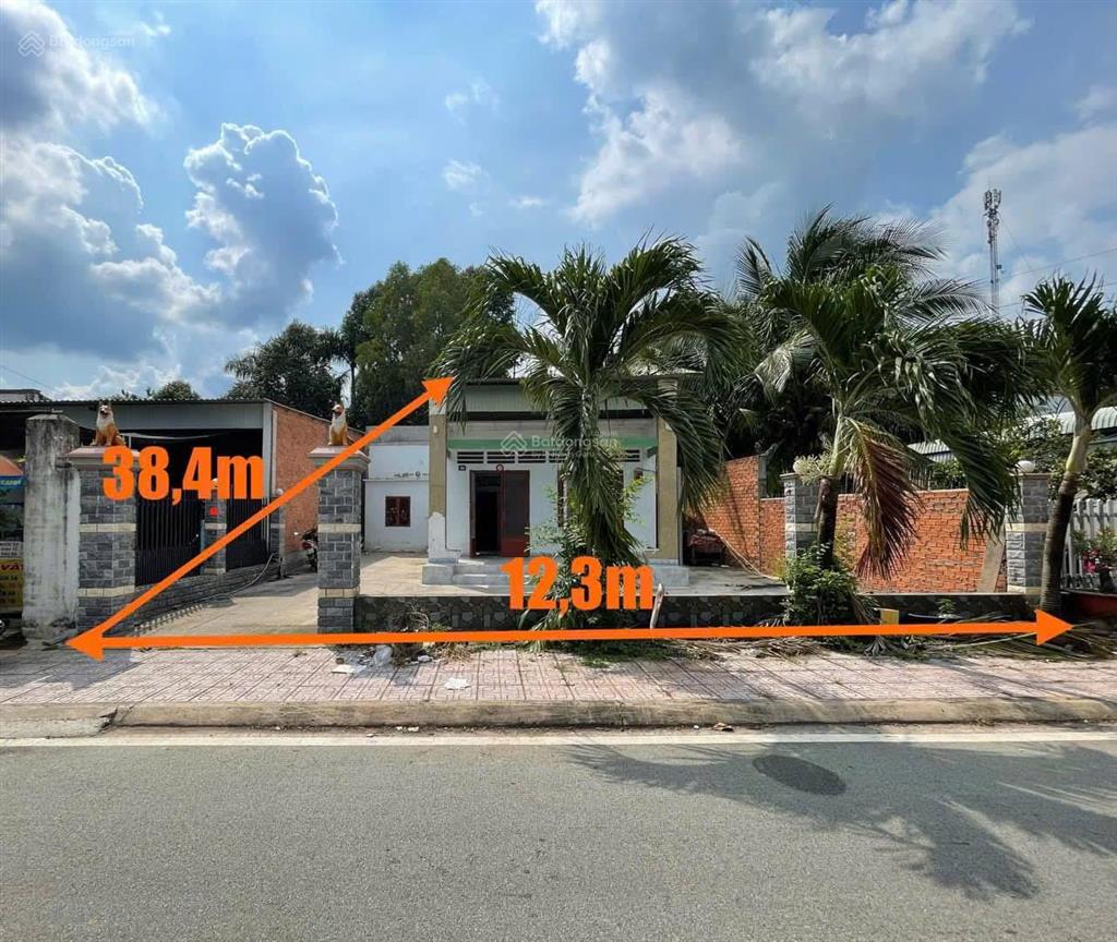 387.7m2 mặt tiền 12m3 phan bội châu, trung tâm phú giáo, bình dương chỉ 1tỷ675