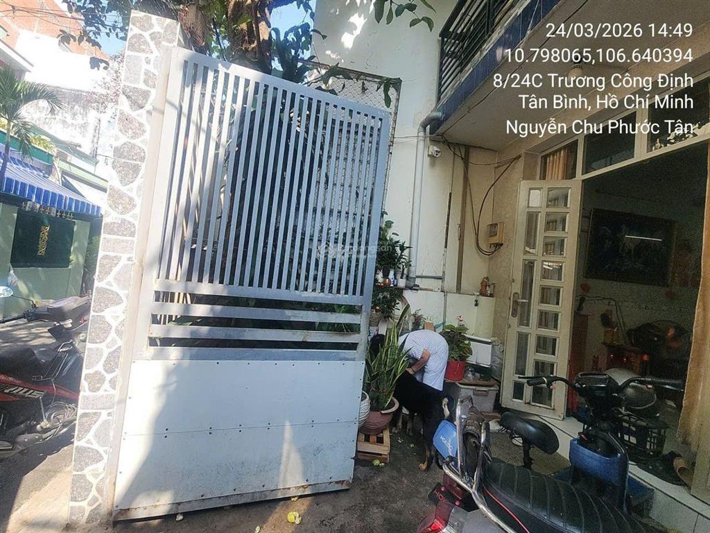 49,1 m2 đường oto hẻm 405 trường chinh, quận tân bình hcm giá khởi điểm  đồng