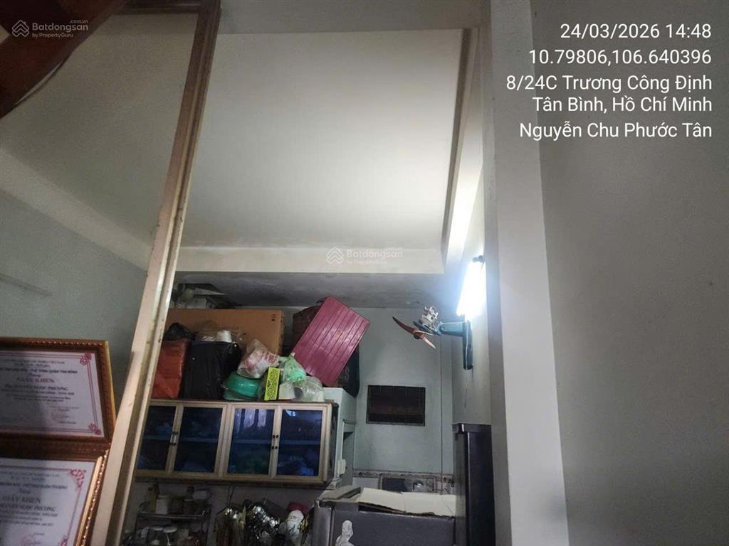 49,1 m2 đường oto hẻm 405 trường chinh, quận tân bình hcm giá khởi điểm  đồng