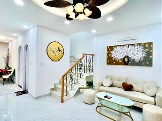 Nhà đẹp shr p6, ngay chợ an nhơn gò vấp, dt 5,4*13 shr cn 50m2. sân vườn + nội thất đẹp, 5,75tỷ