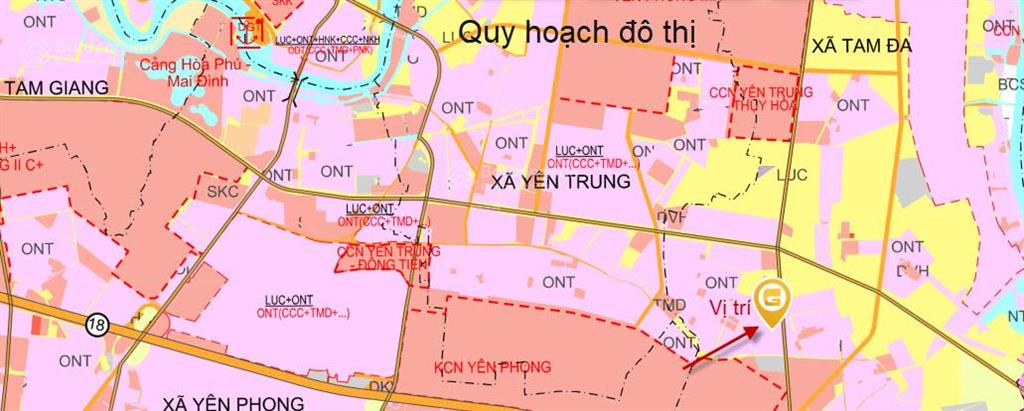 Bán đất xã tam đa mới (xã thụy hòa cũ)  tp bắc ninh. 126m2 giá 4 tỷ