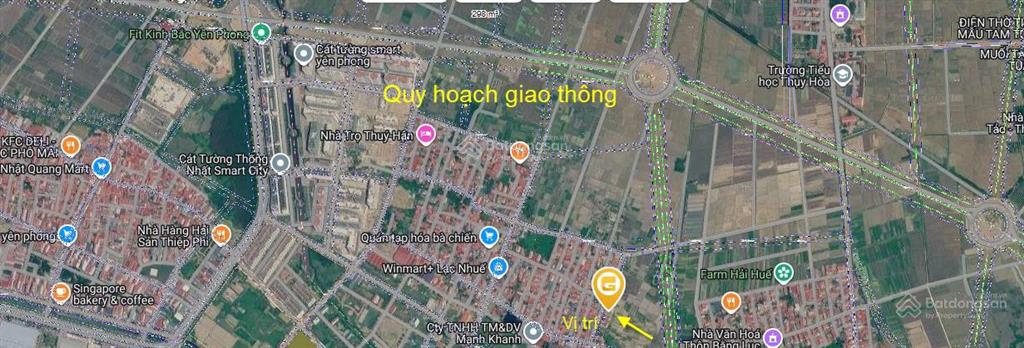 Bán đất xã tam đa mới (xã thụy hòa cũ)  tp bắc ninh. 126m2 giá 4 tỷ