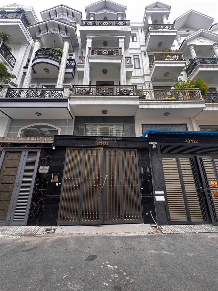 Nhà đẹp 57,1m2 hxh  khu nội bộ đường phạm văn chiêu, gò vấp  vào ở ngay