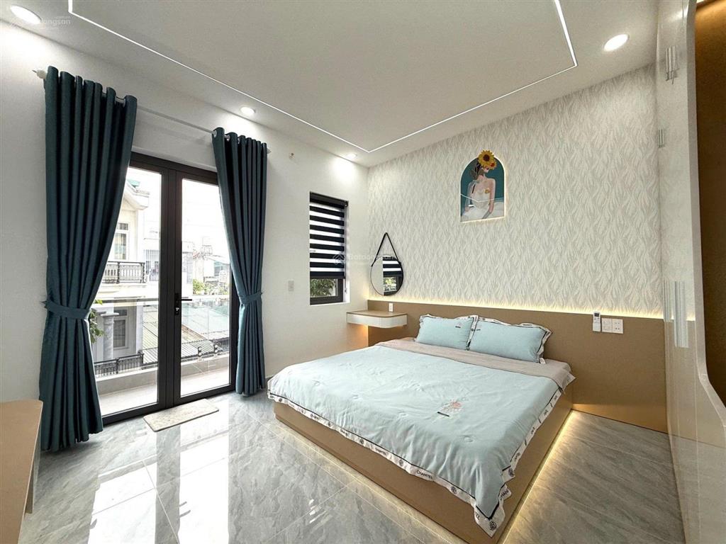 Nhà 4 tấm 4x20 hẻm 8m trần thị năm  dương thị mười, tặng full nội thất.