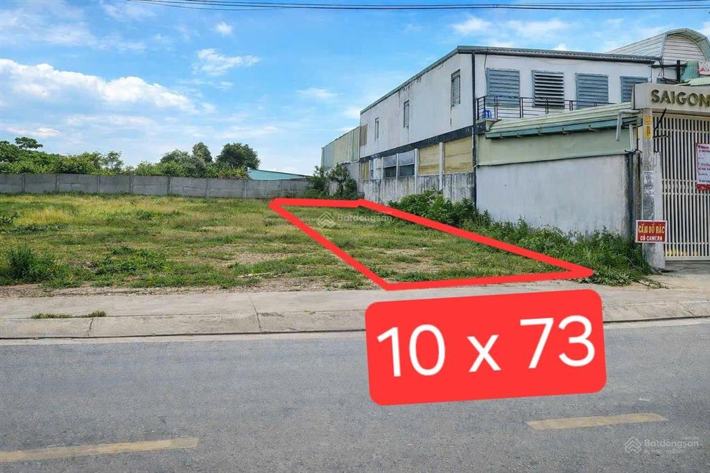 Đất 10 x 73 sổ 730m2 full thổ cư mặt tiền phạm văn sáng, gần phan văn hớn.