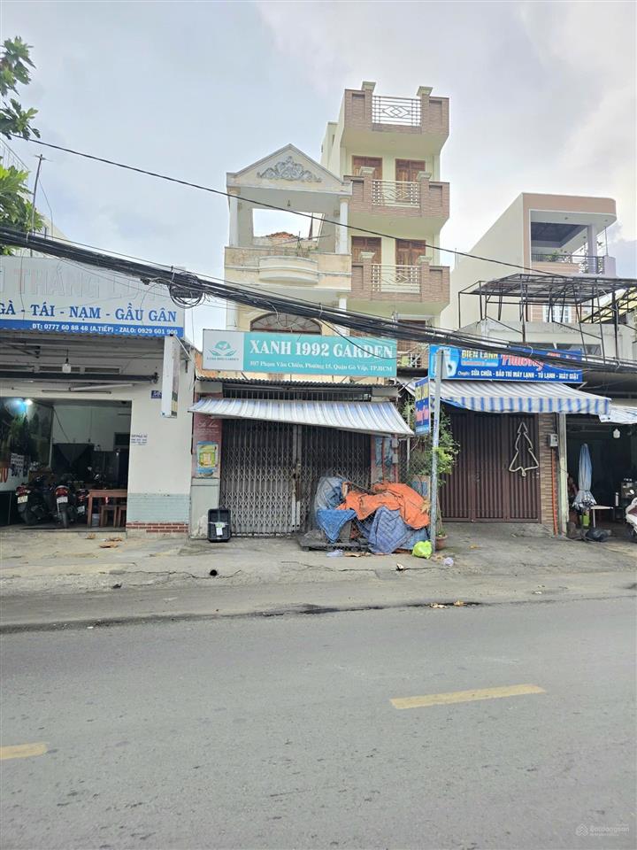 Nhà 3 tầng 4,1 x 30m mặt tiền phạm văn chiêu, không thể rẻ hơn.