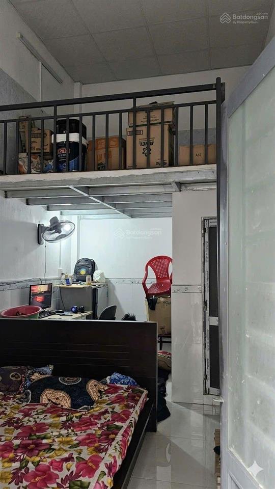 Nhà 7x26m hxt 1/ đông hưng thuận 6, sổ 180m2, dãy trọ 7p có gác thu nhập 25tr/tháng