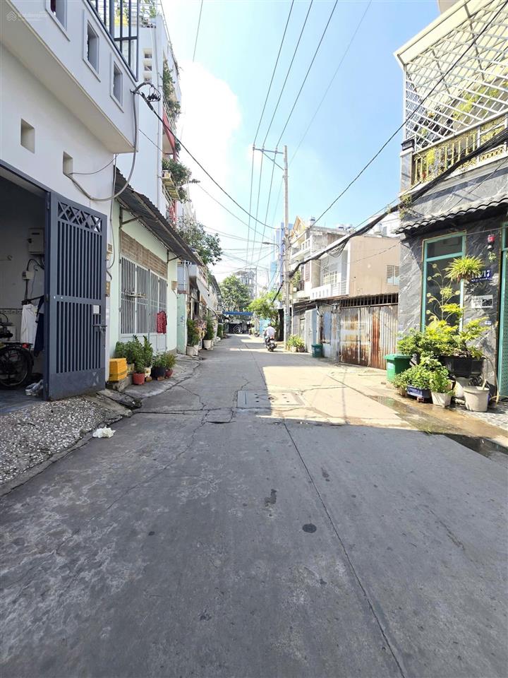 Nhà 1t2l 4x20 hẻm 6m lâm thị hố, gần hiệp thành city, nhà đẹp