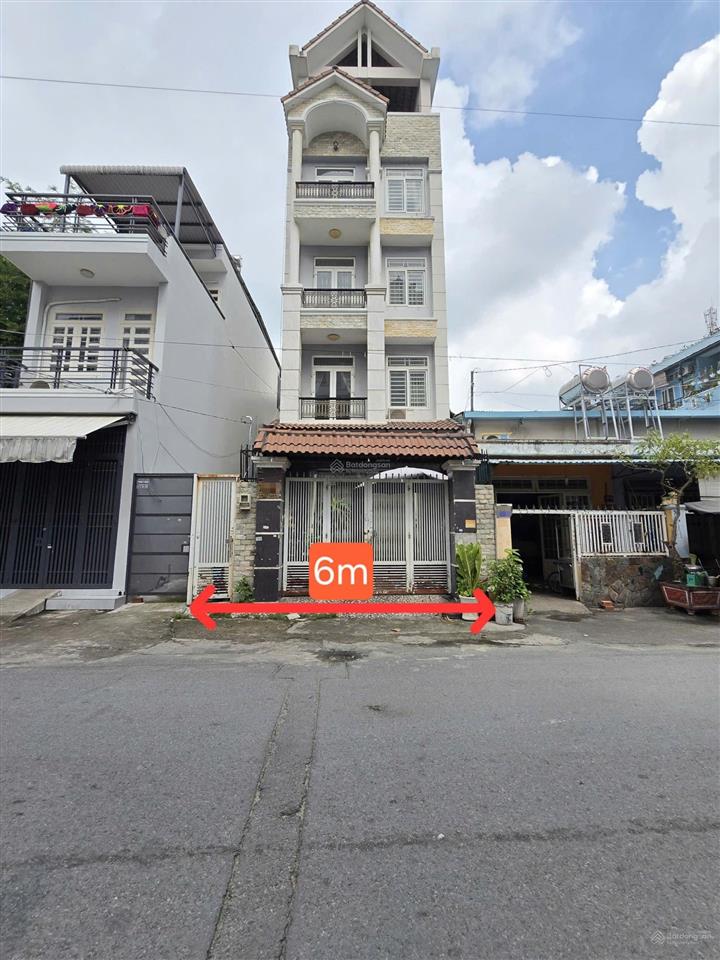 Nhà 5 tầng 6 x 19 mặt tiền nhánh lê đức thọ, ngay kdc saigon coop.
