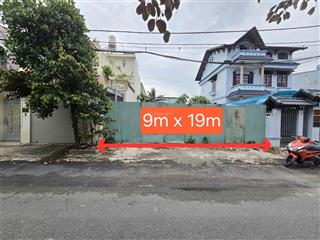 Đất 9 x 19 sổ 171m2 full thổ cư, khu biệt thự lê văn khương, kế bên gò vấp.