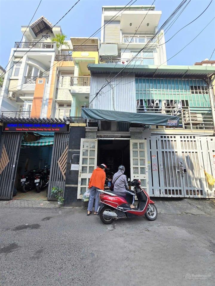 Bán chdv 5 tầng 6x20 hẻm 6m quang trung, gần chợ hạnh thông tây, đường thông, 12 phòng + mbkd