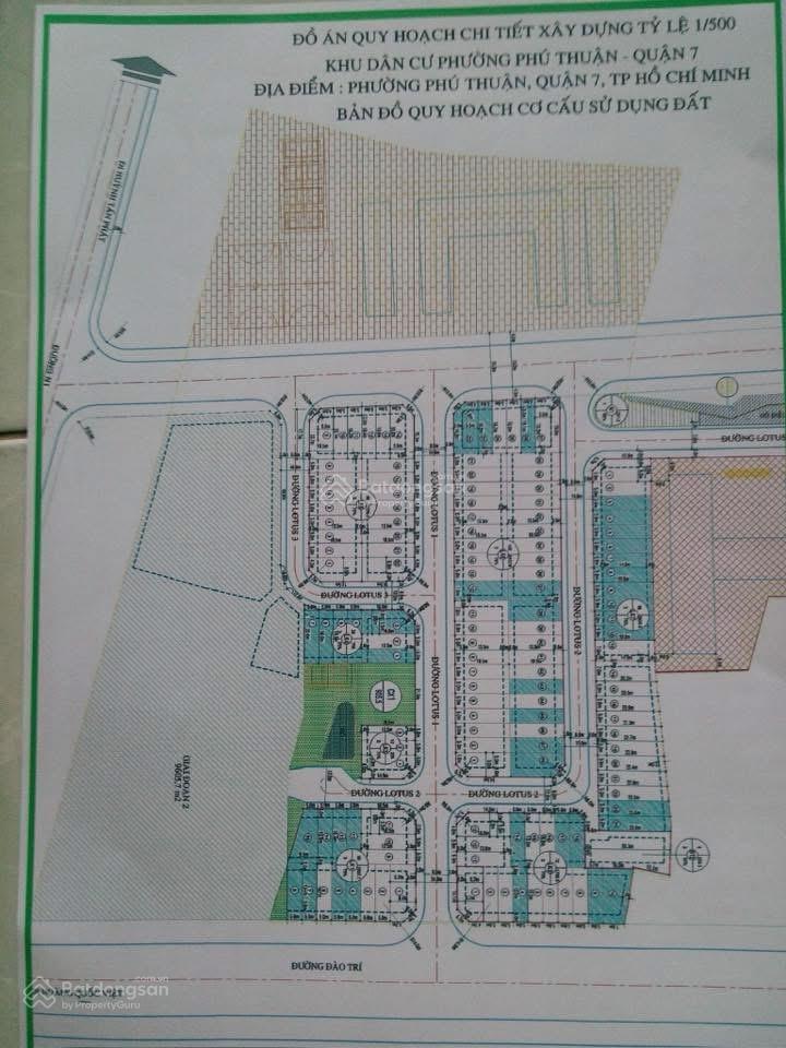 Chính chủ  lk218  5x18m  đường lotus 12m, thông thoáng đẹp, kdc phú thuận, lê thị chợ  6.5 tỷ